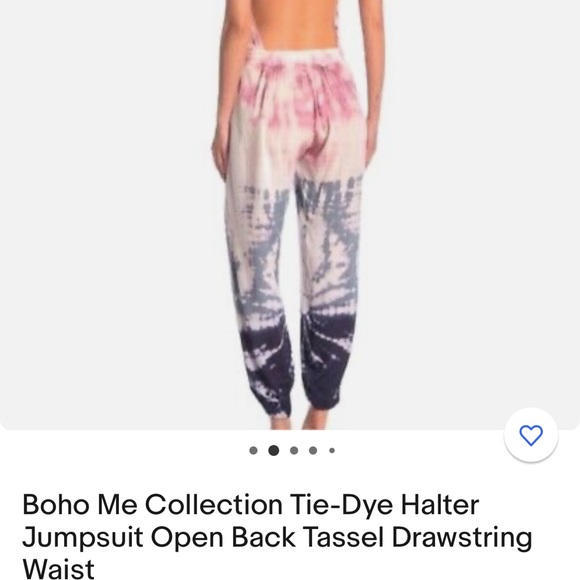 Boho Me Tie Dye Romper - Picture 3 of 4